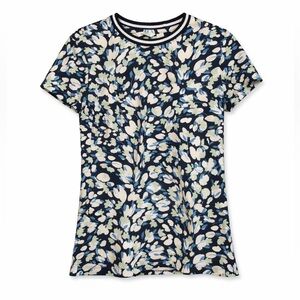 Lady Hagen Floral Breathable No Collar Golf Shirt